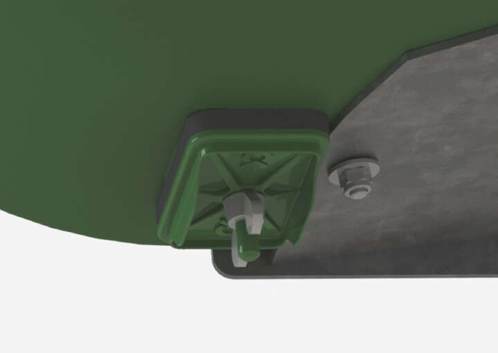 KERBL Doppel-Schwimmertränke S60 für Weidefassanbau